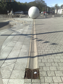 Hideo Furuta's Sculpture at Creetown