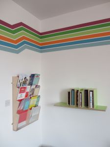 Maria McCavana and Bill Breckenridge, Waiting Room, CAMHS Gorbals, 2013.  Photo Bill Breckenridge (with permission)